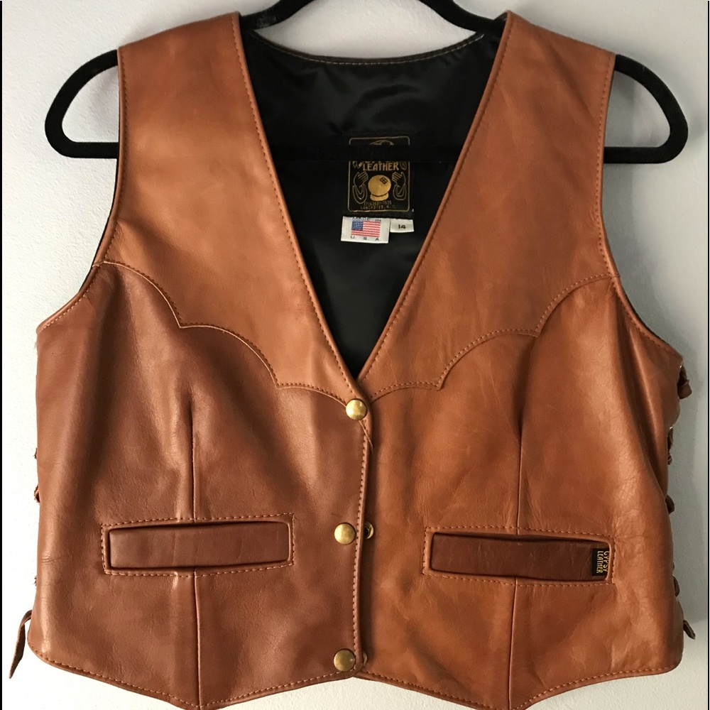 Leather Vest